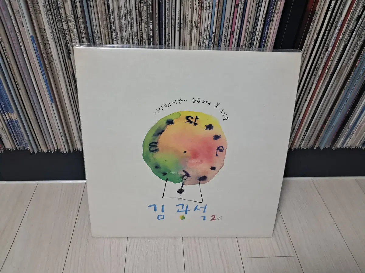 LP..김광석2집 초반(1991년)사랑했지만